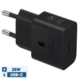 شارژر فست 25 وات سامسونگ مدل EP-T2510، دارای خروجی Type C، پشتیبانی از شارژ ایمن (MultiProtect)